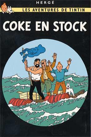 Vykort - Coke en stock