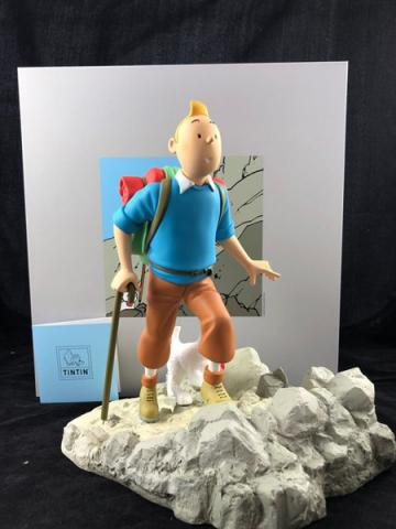 Samlarfigur - Tintin vandrare