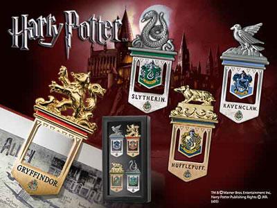 Hogwarts Bookmarks 4er Set