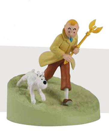 Figur - Tintin med spira