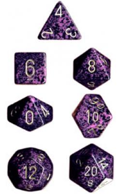 Speckled Hurricane (set of 7 dice)