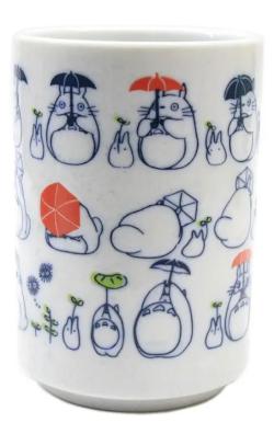 Totoro Japanese Tea Cup L - Dondoko Dance