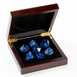 Cats Eye: Blue Dice Set