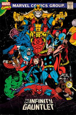 Marvel Retro The Infinity Gauntlet Poster (#13)