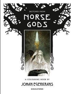 Sketches from Norse Gods - A Colouring Book