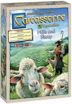 Carcassonne expansion 9 - Hills & Sheep (Svensk)