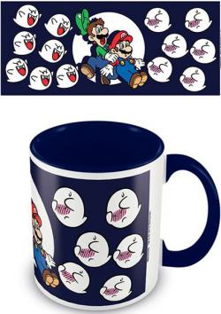 Super Mario World Coloured Inner Mug Boos