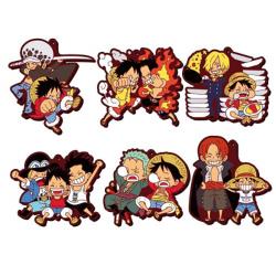 Rubber Mascot BuddyColle Luffy Special