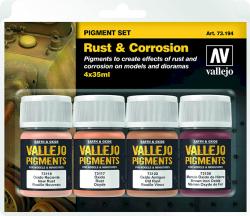 Vallejo Pigment Set - Rust & Corrosion