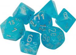 Luminary Sky/Silver (set of 7 dice)