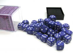 Opaque Purple with White Dice Block (36 d6)