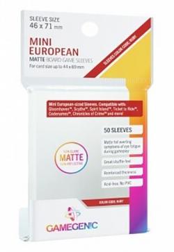 Mini European Matte Sleeves 46x71mm