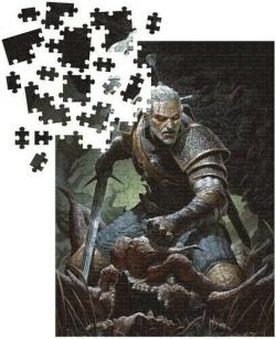 The Witcher 3 Wild Hunt Puzzle Geralt Trophy