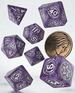 Witcher Dice Set: Yennefer (Lilac and Gooseberries)