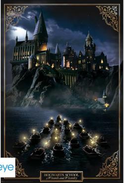 (E1) Poster Maxi Hogwarts Castle