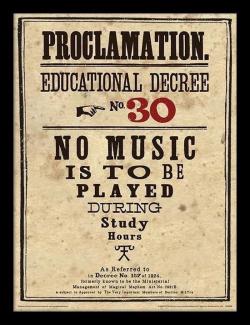 Educational Decree No. 30 Framed Print 30  x 40 cm