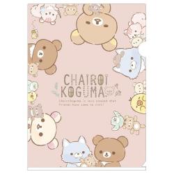 A4 File Folder Chairoikoguma: Let's Make a Cute Plushie Together