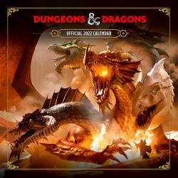 Dungeons & Dragons 2022 Wall Calendar