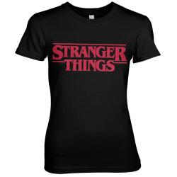 Stranger Things Logo Girly Tee (X-Large)