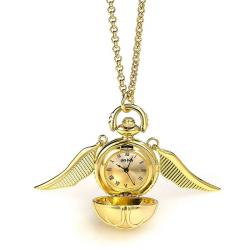 Golden Snitch Watch Necklace