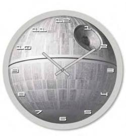 Death Star Glow Wall Clock