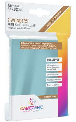 Prime 7 Wonders Sleeves 67x103 mm