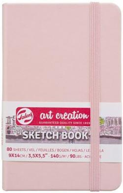 Sketchbook Pastel Pink 9 x 14 cm