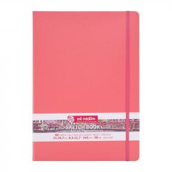 Sketchbook Coral Red 21 x 30 cm