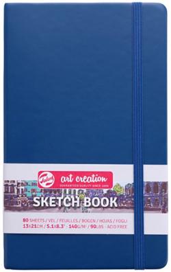 Sketchbook Navy Blue 13 x 21 cm