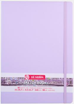 Sketchbook Pastel Violet 21 x 30 cm