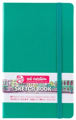 Sketchbook Forest Green 13 x 21 cm