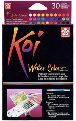 Koi Water Colors Sketch Box 30