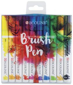 Ecoline Brush Pen Set 10 Colors