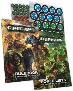 Firefight Rulebook and Counter Combo