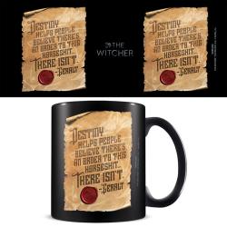 Philosophy on Destiny Black Coffee Mug