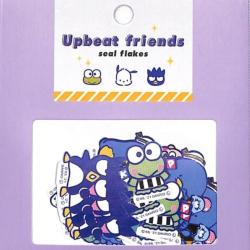 Stickers Flake Seals: Upbeat Friends (Purple)