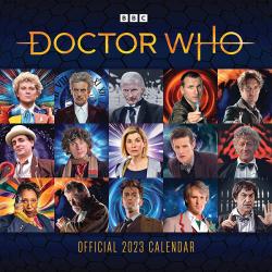 Doctor Who Classic Edition Official 2023 Wall Calendar