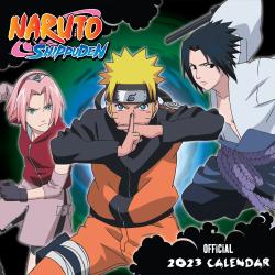 Naruto Shippuden 2023 Wall Calendar
