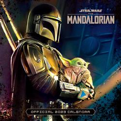 Star Wars The Mandalorian 2023 Wall Calendar