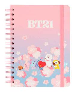 BT21 Cherry Blossom  A5 Notebook