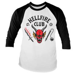 Hellfire Club Baseball Long Sleeve T-Shirt (XX-Large)