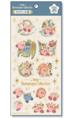 Kirby's Dream Land Horoscope Collection Clear Stickers A