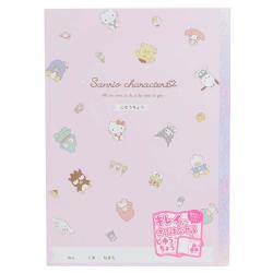 Notebook B5: Sanrio Characters