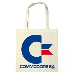 Commodore 64 Logo Tote Bag