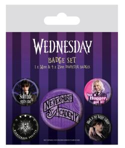 Nevermore Badges 5-Pack