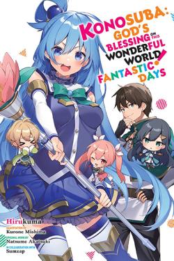Konosuba Light Novel God's Blessing on This Wonderful World! Fantastic Days