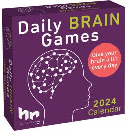 Daily Brain Games 2024 Day-to-Day Calendar