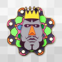 King of All Cosmos Spinning Pin