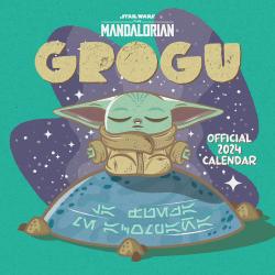 Star Wars Mandalorian Grogu 2024 Wall Calendar