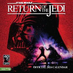 Star Wars 2024 Return of the Jedi Wall Calendar